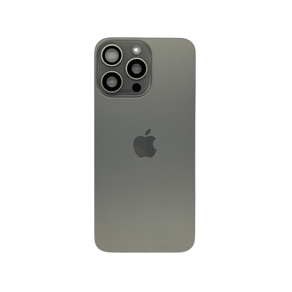 Задняя крышка в сборе со шлейфом для смартфона Apple iPhone 15 Pro Max (Натуральный титан | Natural Titanium) Разбор