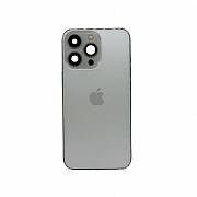 Корпус с задней крышкой CE для iPhone 13 Pro в сборе с шлейфами (Белый) (Разбор)