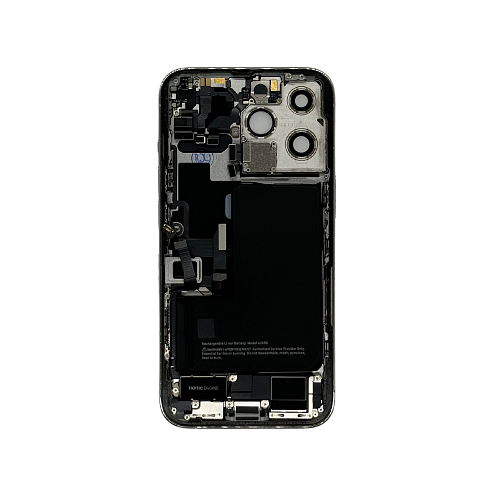 Корпус с задней крышкой CE для iPhone 13 Pro в сборе с шлейфами (Белый) (Разбор) 1