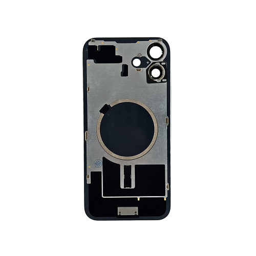 Задняя крышка в сборе с кронштейном, линзами камеры для iPhone 16 Plus (Black) Copy 1