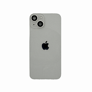 Задняя крышка в сборе с кронштейном, линзами камеры для iPhone 14 (Белый)