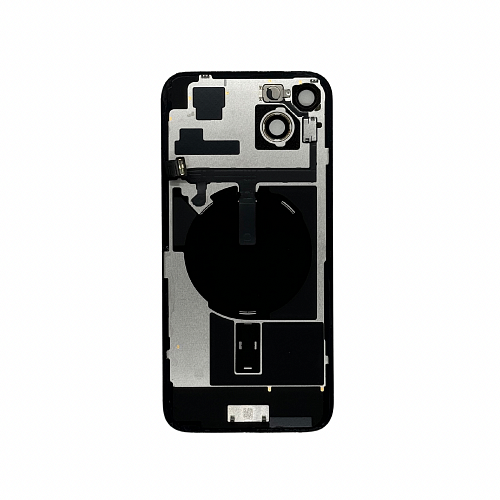 Задняя крышка в сборе с кронштейном, линзами камеры и шлейфом для iPhone 15 Plus (Blue) (Разбор) 1