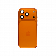 Корпус с задней крышкой для iPhone 17 Pro в сборе с шлейфами (Cosmic Orange) (Разбор) ESIM