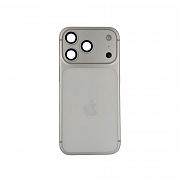 Корпус с задней крышкой для iPhone 17 Pro в сборе с шлейфами (Silver) (Разбор) ESIM