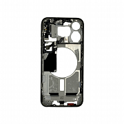Средняя часть корпуса для iPhone 15 Pro Max в сборе с шлейфами (White Titanium) (Разбор) EU