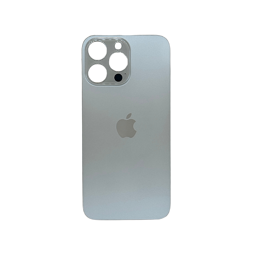 Задняя крышка для iPhone 14 Pro Max (Белый) широкий вырез