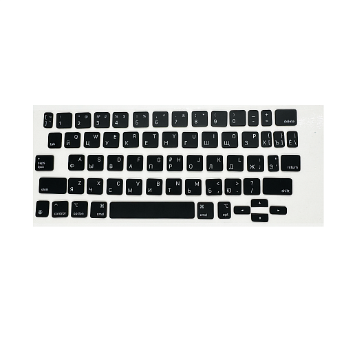 Набор клавиш РСТ для клавиатуры Magic Keyboard iPad Pro 11” M4/M5, iPad Air 11” M2/M3/M4 Черные