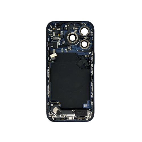Корпус с задней крышкой для iPhone 17 Pro в сборе с шлейфами (Deep Navy) (Разбор) SIM 1