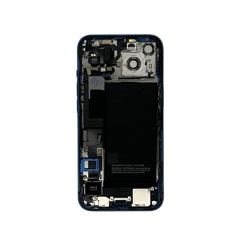 Корпус с задней крышкой CE для iPhone 13 в сборе с шлейфами (Синий) (Разбор) 1