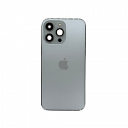 Корпус с задней крышкой для iPhone 14 Pro Max в сборе с шлейфами (Белый) (Разбор)