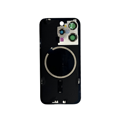 Задняя крышка в сборе с кронштейном, линзами камеры для iPhone 15 Pro (Blue Titanium) 1