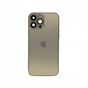 Корпус с задней крышкой CE для iPhone 13 Pro Max в сборе с шлейфами (Золотой) (Разбор)