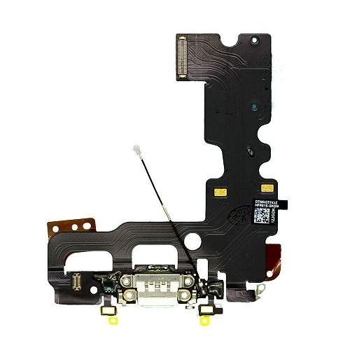 Шлейф c разъёмом зарядки, микрофоном и GSM антенной для iPhone 7 (Белый) (ASSP) 1