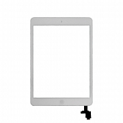 Сенсорное стекло (тачскрин) для iPad mini 1 / iPad mini 2 Белый (Original)