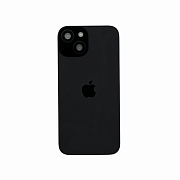 Задняя крышка в сборе с кронштейном, линзами камеры и шлейфом для iPhone 15 Plus  (Black) (Разбор)