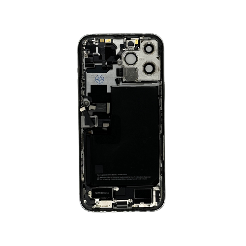 Корпус с задней крышкой CE для iPhone 13 Pro Max в сборе с шлейфами (Белый) (Разбор) 1