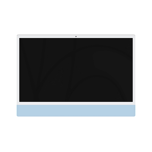 Матрица в сборе для iMac 24 A2438/A2439 (5K) 2021 (M1) - LM238WF2 (SS) Голубой