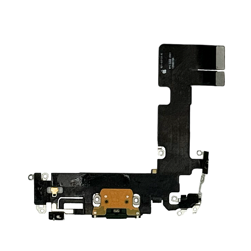 Шлейф с разъемом зарядки и микрофоном для iPhone 13 (Черный) (AASP) 1