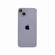 Задняя крышка в сборе с кронштейном, линзами камеры для iPhone 14 Plus (Фиолетовый)