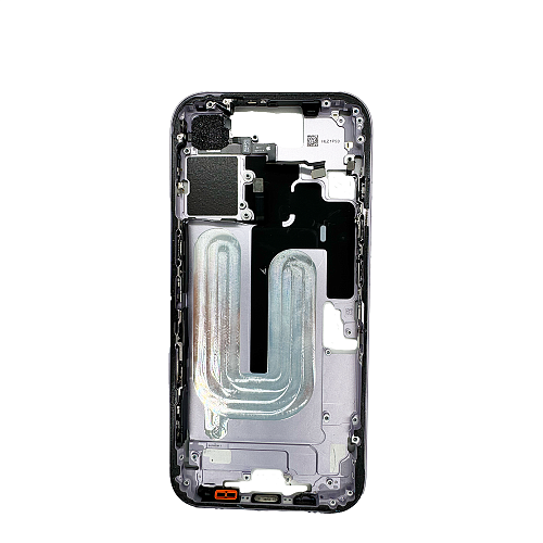 Средняя часть корпуса в сборе со шлейфами для смартфона Apple iPhone 17 (Лавандовый | Lavender) (Разбор) с поддержкой цифровой сим-карты (eSIM) 1