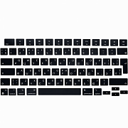 Набор клавиш для MacBook Air M2 A2681 / A2941 (Г-образный Enter) RUS (Черный)