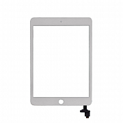 Сенсорное стекло (тачскрин) для iPad mini 3 Белый (Original)