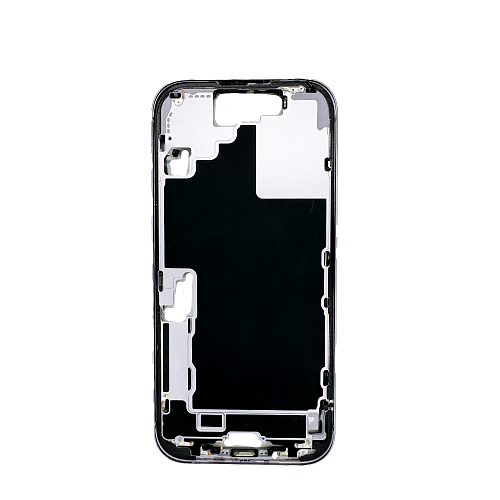 Средняя часть корпуса в сборе со шлейфами для смартфона Apple iPhone 17 (Лавандовый | Lavender) (Разбор) с поддержкой цифровой сим-карты (eSIM)