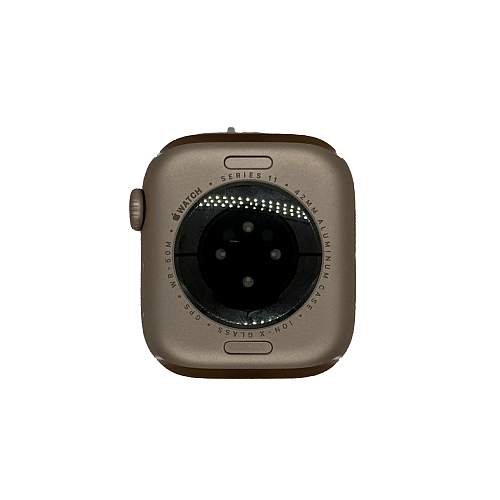 Корпус в сборе с шлейфами для часов Apple Watch 11 (2024) 42мм (Розовое Золото | Rose Gold (Разбор) 1