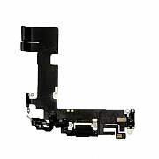 Шлейф с разъемом зарядки и микрофоном для iPhone 13 (Черный) (AASP)
