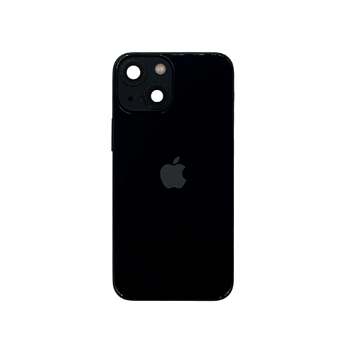 Корпус с задней крышкой CE для iPhone 13 mini в сборе с шлейфами (Черный) (Разбор)