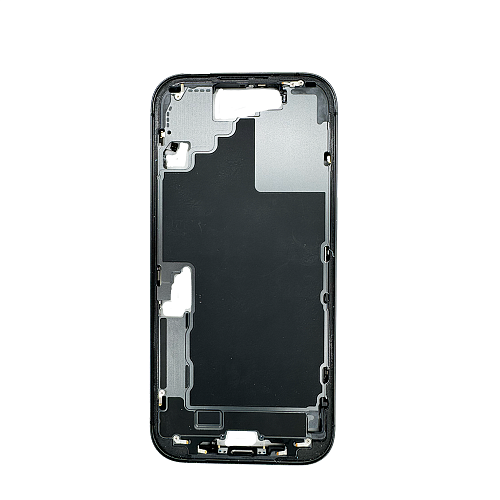 Средняя часть корпуса в сборе со шлейфами для смартфона Apple iPhone 17 (Черный | Black) (Разбор) с поддержкой цифровой сим-карты (eSIM) 1