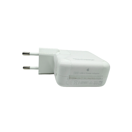 Блок питания (Адаптер) для MacBook 30W Type-C (без кабеля) (Из комплекта)