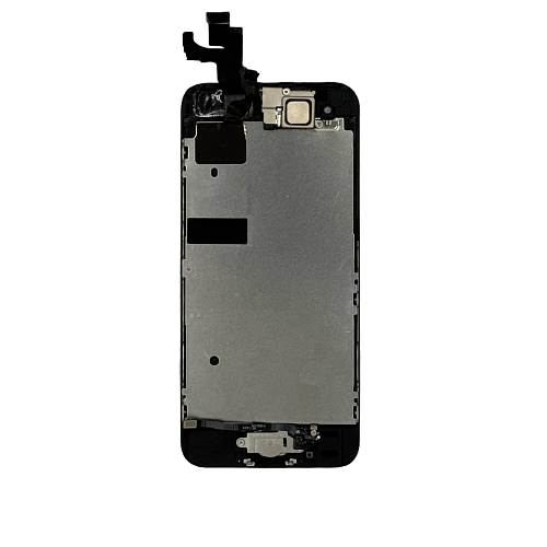 Дисплей (в сборе с верхним динамиком и кнопкой Home) для iPhone 5S / SE (Original 100%) (Черный) 1