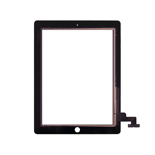 Сенсорное стекло (тачскрин) для iPad 2 Черный (Copy) 1