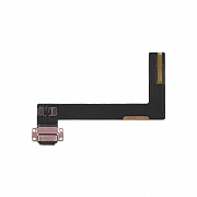 Нижний шлейф (разъем зарядки и синхронизации) для iPad Air 2 (Черный) (OEM)