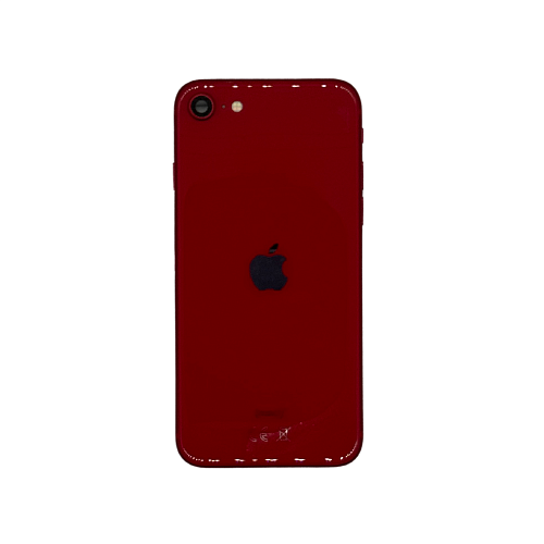 Корпус с задней крышкой CE для iPhone SE2020 (Красный) (Разбор)