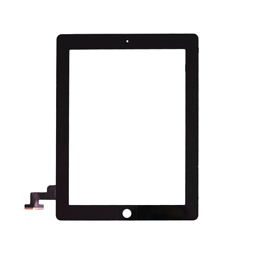 Сенсорное стекло (тачскрин) для iPad 2 Черный (Copy)