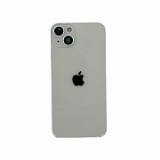 Задняя крышка в сборе с кронштейном, линзами камеры для iPhone 14 Plus (Белый)