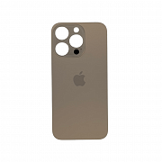 Задняя крышка для iPhone 14 Pro (Золотой) широкий вырез