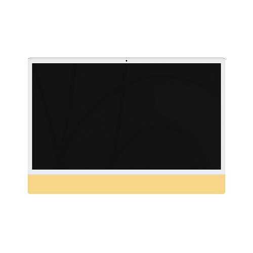 Матрица в сборе для iMac 24 A2438/A2439 (5K) 2021 (M1) - LM238WF2 (SS) Желтый