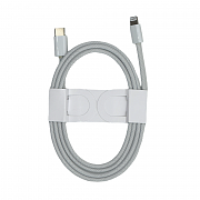 Зарядный кабель для iPhone, iPad USB-C to Lightning Cable (1m) (Из комплекта) Белый